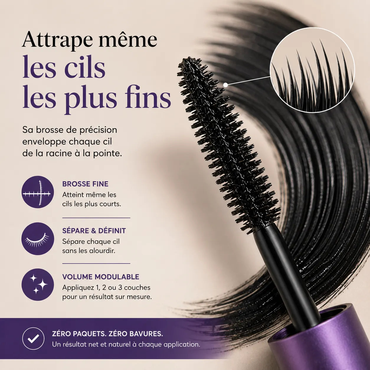 Le mascara conçu pour les cils matures