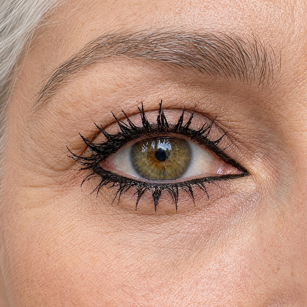 Your black liner suddenly looks harsh