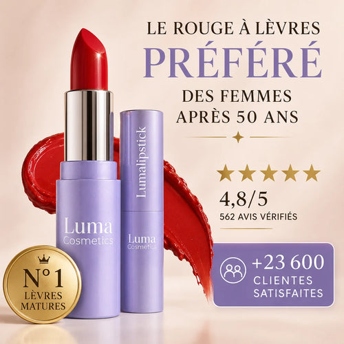 Le rouge à lèvres qui sublime les lèvres après 50 ans