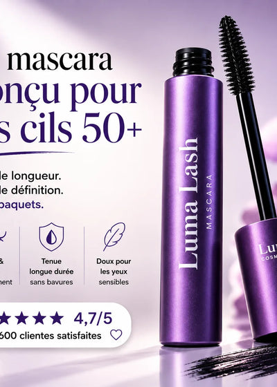 Le mascara conçu pour les cils matures