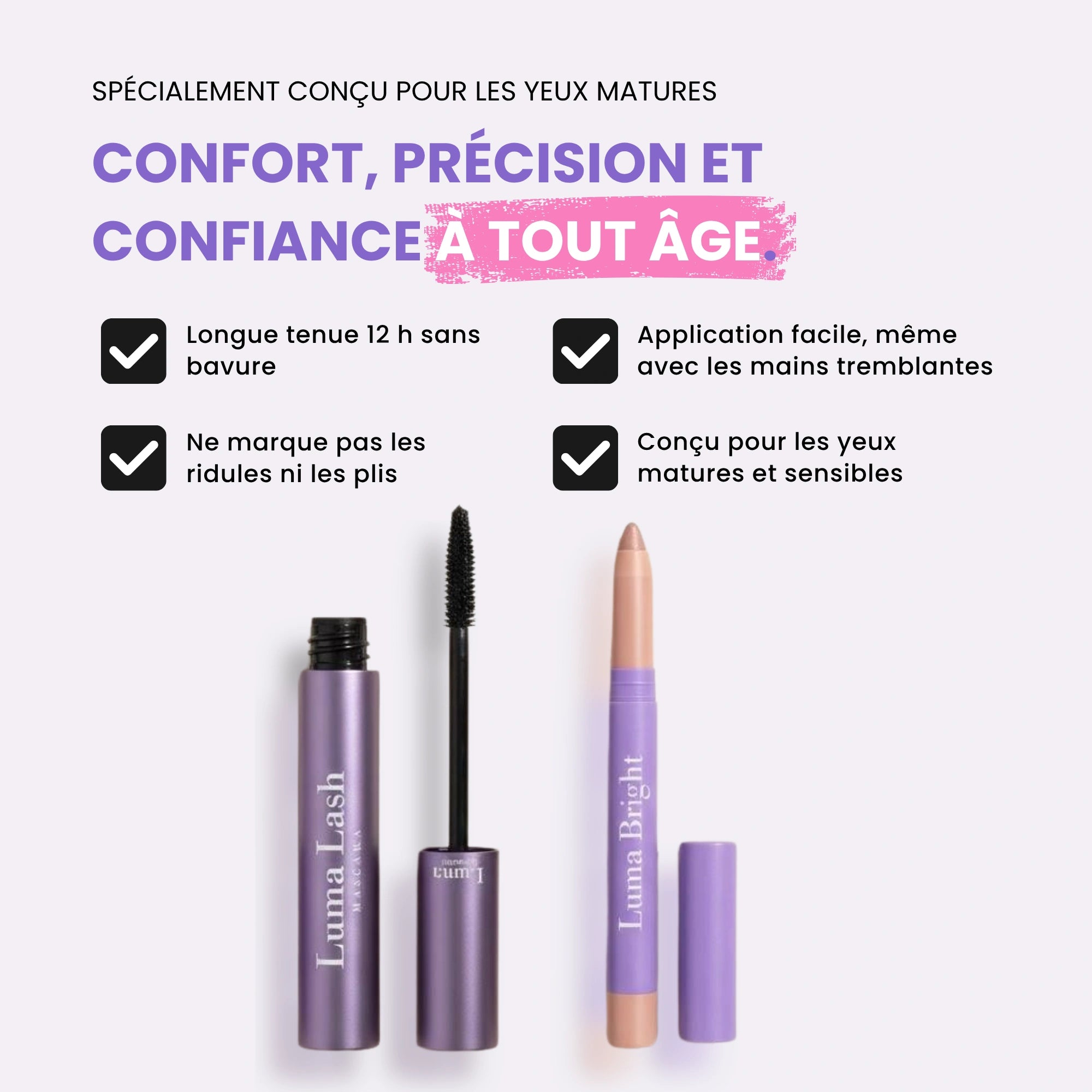 Luma Bright｜ Le fard illuminateur qui rajeunit le regard après 50 ans